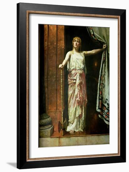 Clytemnestra, 1882-John Collier-Framed Giclee Print