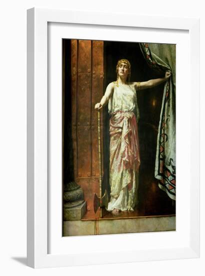 Clytemnestra, 1882-John Collier-Framed Giclee Print