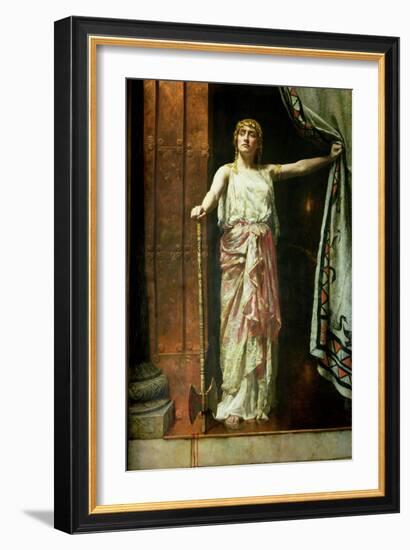 Clytemnestra, 1882-John Collier-Framed Giclee Print