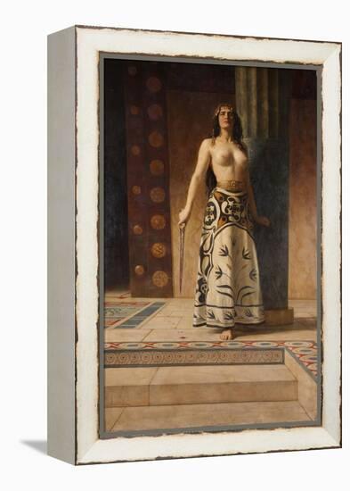 Clytemnestra, C.1914 (Oil on Canvas)-John Collier-Framed Premier Image Canvas