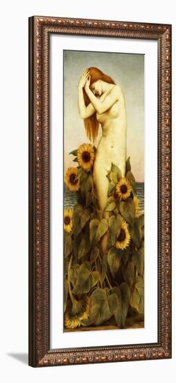 Clytie, 1886-87-Evelyn De Morgan-Framed Giclee Print