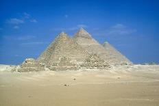 Pyramids of Khufu, Khafre and Mycerinus, Giza, Egypt, C26th Century Bc-CM Dixon-Photographic Print