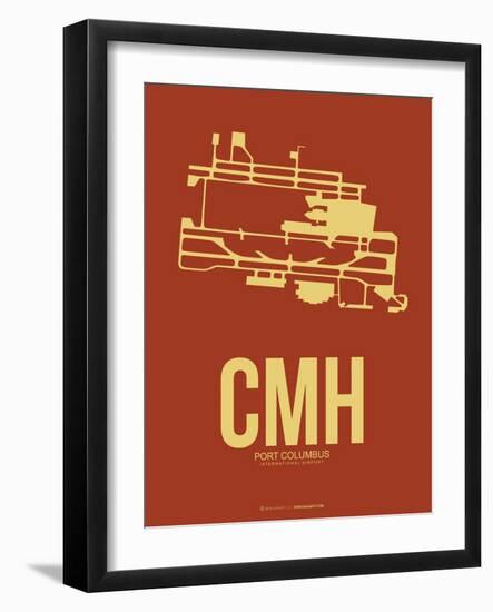 CMH Port Columbus Poster 1-NaxArt-Framed Art Print