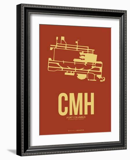 CMH Port Columbus Poster 1-NaxArt-Framed Art Print