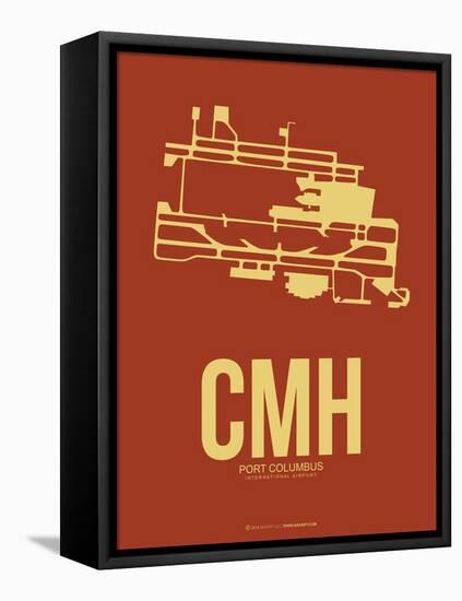 CMH Port Columbus Poster 1-NaxArt-Framed Stretched Canvas