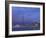 CN Tower and Toronto Skyline at Dusk, Toronto, Ontario, Canada-Michele Falzone-Framed Photographic Print