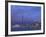 CN Tower and Toronto Skyline at Dusk, Toronto, Ontario, Canada-Michele Falzone-Framed Photographic Print