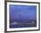 CN Tower and Toronto Skyline at Dusk, Toronto, Ontario, Canada-Michele Falzone-Framed Photographic Print