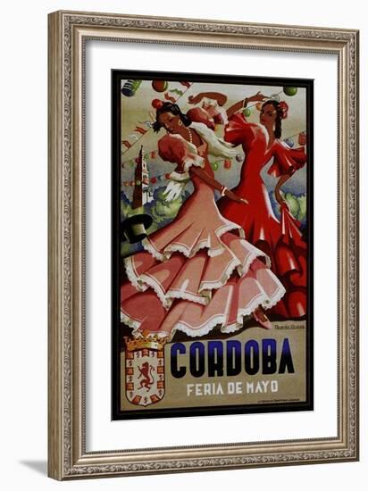 Co?rdoba Feria De Mayo 1949-Vintage Lavoie-Framed Giclee Print
