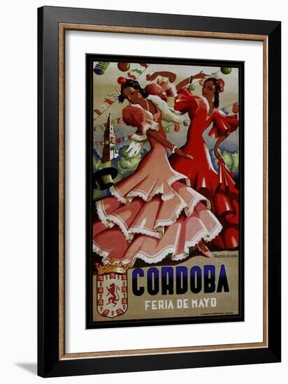 Co?rdoba Feria De Mayo 1949-Vintage Lavoie-Framed Giclee Print