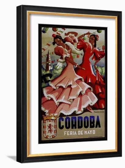 Co?rdoba Feria De Mayo 1949-Vintage Lavoie-Framed Giclee Print