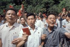 Chinese Youth Protesting Economic Conditions in Hong Kong, 1967-Co Rentmeester-Photographic Print