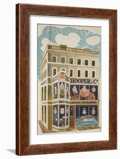 Coach Builder-Eric Ravilious-Framed Giclee Print