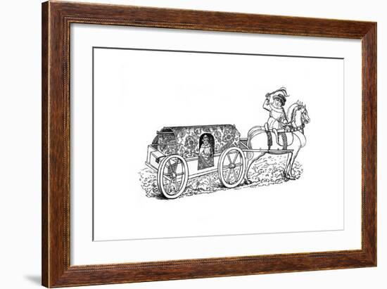 Coach, Mid-Late 15th Century-Henry Shaw-Framed Giclee Print