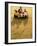 Coach with Youth Soccer Players-null-Framed Photographic Print