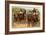 Coaches and Horse Teams of Upperclass Londoners, 1880s-null-Framed Giclee Print