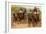 Coaches and Horse Teams of Upperclass Londoners, 1880s-null-Framed Giclee Print