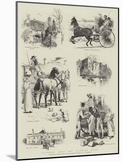 Coaching Days and Coaching Ways-Herbert Railton-Mounted Giclee Print