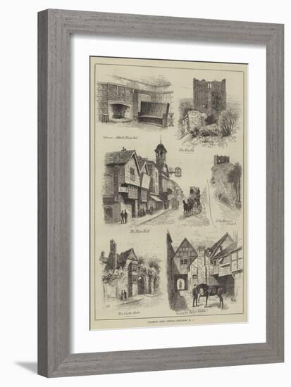 Coaching from London, Guildford-Alfred Robert Quinton-Framed Giclee Print