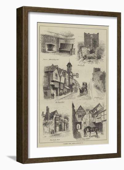 Coaching from London, Guildford-Alfred Robert Quinton-Framed Giclee Print