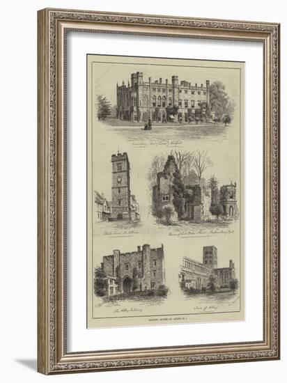 Coaching Routes, St Albans-Alfred Robert Quinton-Framed Giclee Print