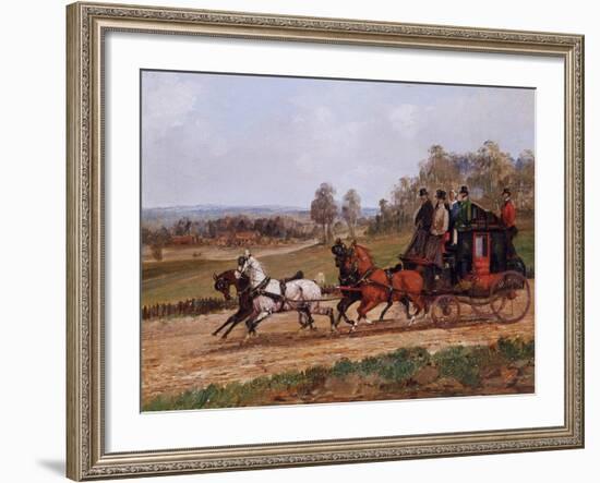 Coaching Scene-Henry Thomas Alken-Framed Giclee Print