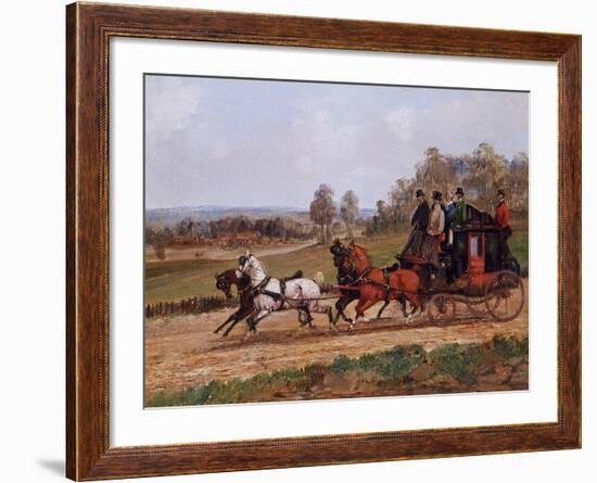 Coaching Scene-Henry Thomas Alken-Framed Giclee Print