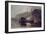 Coal Barges on the Medway-Luke Clennell-Framed Giclee Print