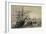 Coal Brigs on Brighton Beach, C.1824-John Constable-Framed Giclee Print