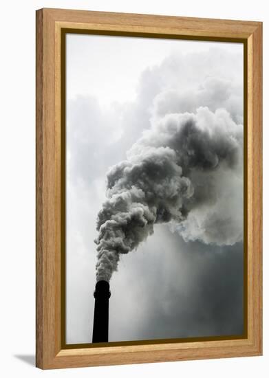 Coal Fired Power Plant, Chongqing, China-Paul Souders-Framed Premier Image Canvas
