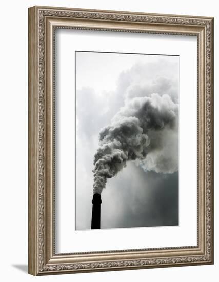 Coal Fired Power Plant, Chongqing, China-Paul Souders-Framed Photographic Print
