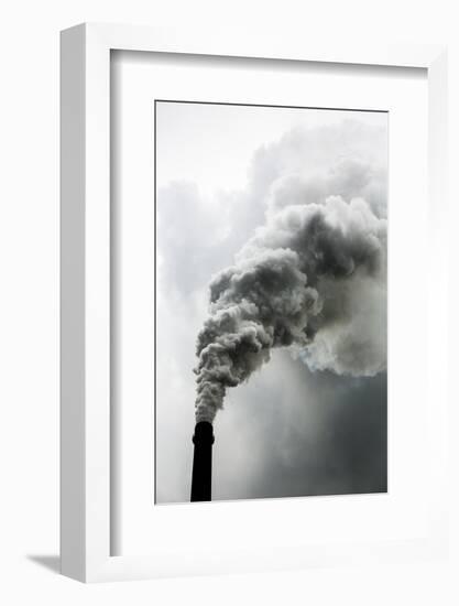 Coal Fired Power Plant, Chongqing, China-Paul Souders-Framed Photographic Print