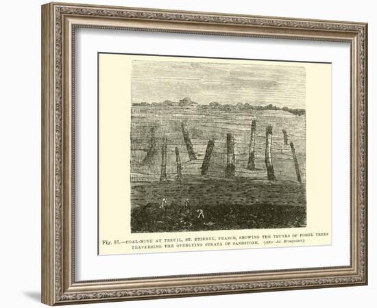 Coal-Mine at Treuil-null-Framed Giclee Print