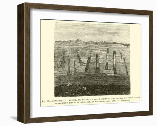 Coal-Mine at Treuil-null-Framed Giclee Print