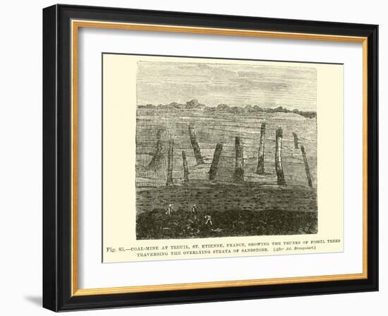 Coal-Mine at Treuil-null-Framed Giclee Print