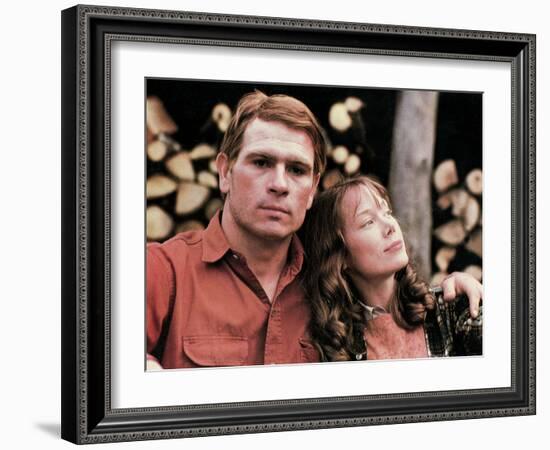 Coal Miner's Daughter, Tommy Lee Jones, Sissy Spacek, 1980-null-Framed Photo