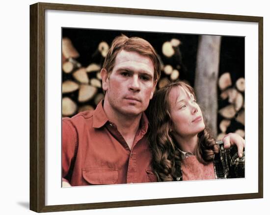 Coal Miner's Daughter, Tommy Lee Jones, Sissy Spacek, 1980-null-Framed Photo