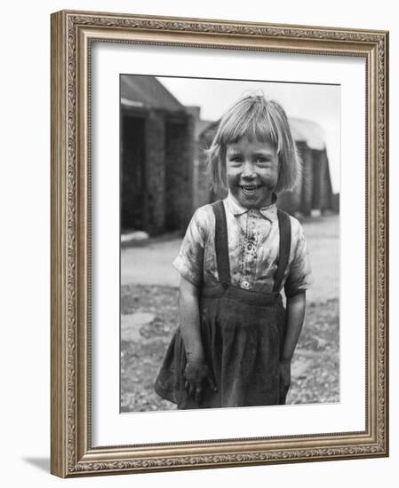 Coal Miner's Daughter, Yorkshire-Carl Mydans-Framed Photographic Print