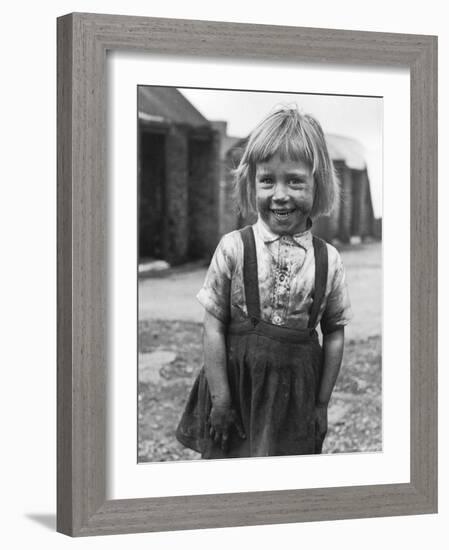 Coal Miner's Daughter, Yorkshire-Carl Mydans-Framed Photographic Print