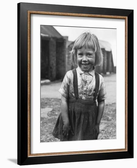 Coal Miner's Daughter, Yorkshire-Carl Mydans-Framed Photographic Print