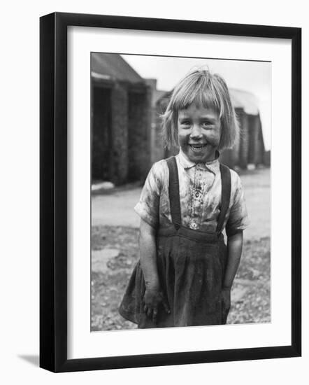 Coal Miner's Daughter, Yorkshire-Carl Mydans-Framed Photographic Print