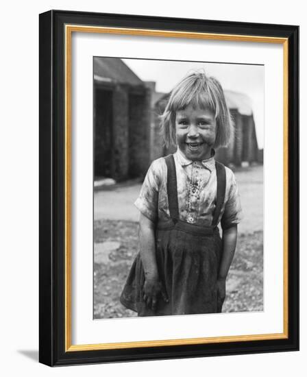 Coal Miner's Daughter, Yorkshire-Carl Mydans-Framed Photographic Print