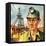 Coal Miner-Escott-Framed Premier Image Canvas