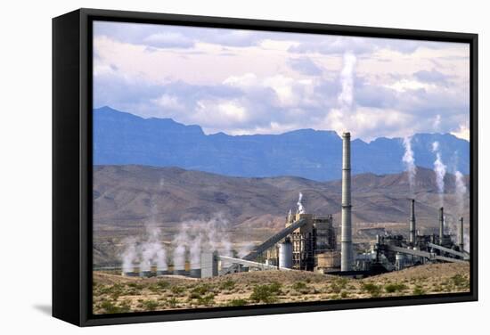 Coal Power Station-David Nunuk-Framed Premier Image Canvas