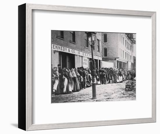 Coal strike, USA, 1902-Unknown-Framed Photographic Print