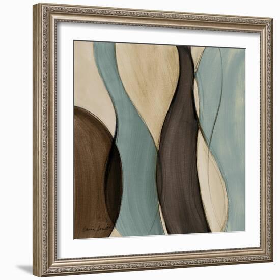 Coalescence in Bleu I-Lanie Loreth-Framed Art Print