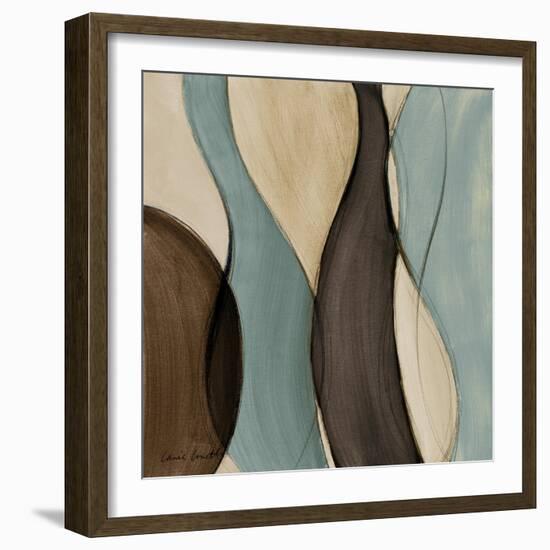 Coalescence in Bleu I-Lanie Loreth-Framed Art Print