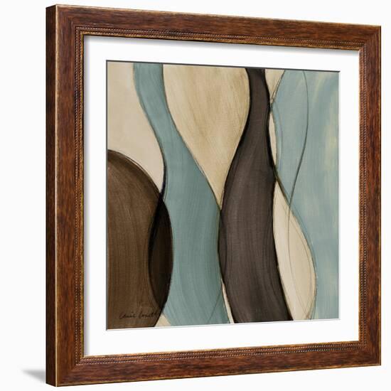 Coalescence in Bleu I-Lanie Loreth-Framed Art Print