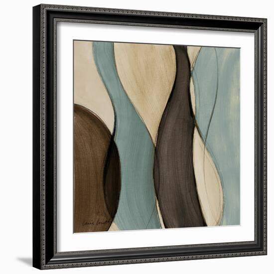 Coalescence in Bleu I-Lanie Loreth-Framed Art Print