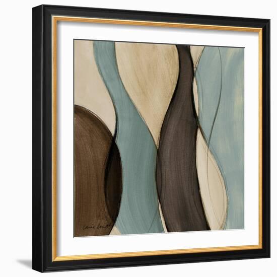 Coalescence in Bleu I-Lanie Loreth-Framed Art Print